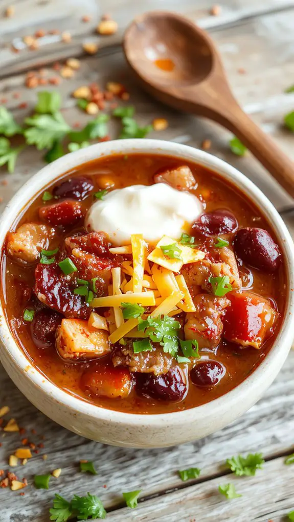 hearty spicy slow cooked comfort