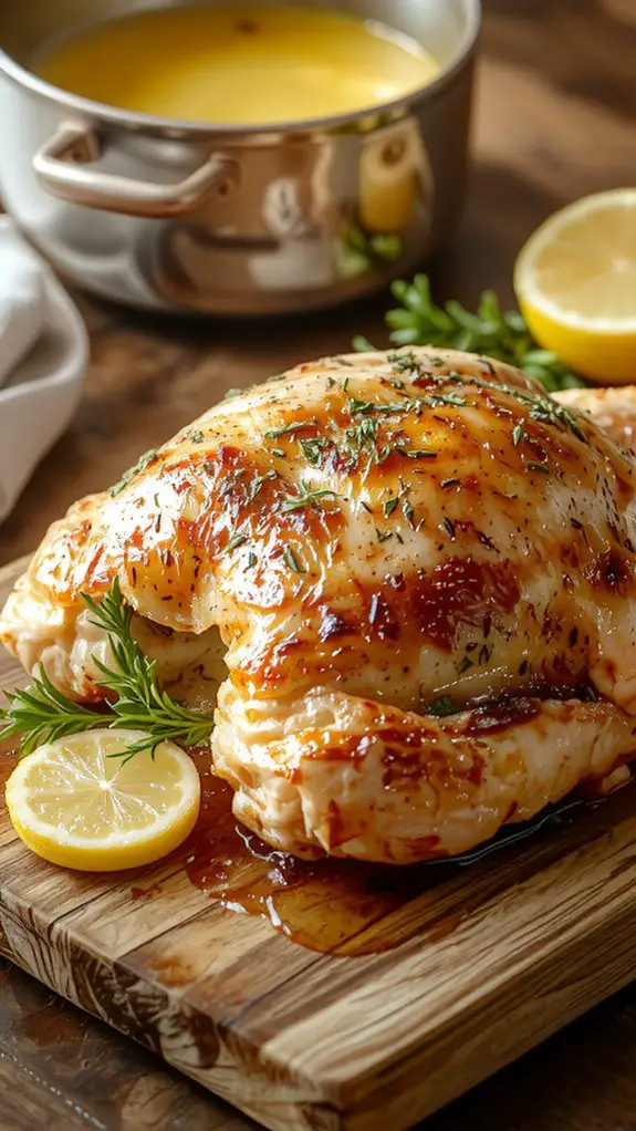 herb roasted juicy breast