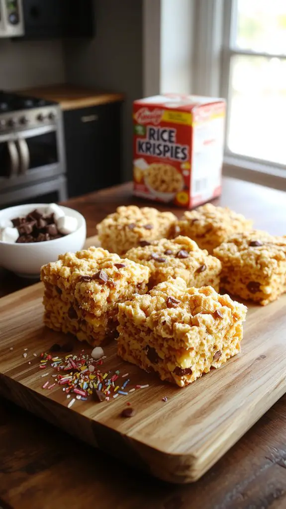 marshmallow butter rice cereal