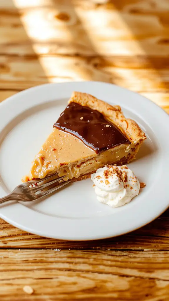 peanut butter pie prep