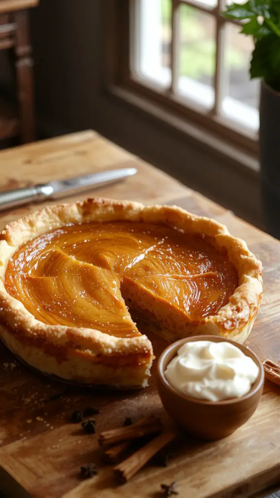 perfect pumpkin pie steps