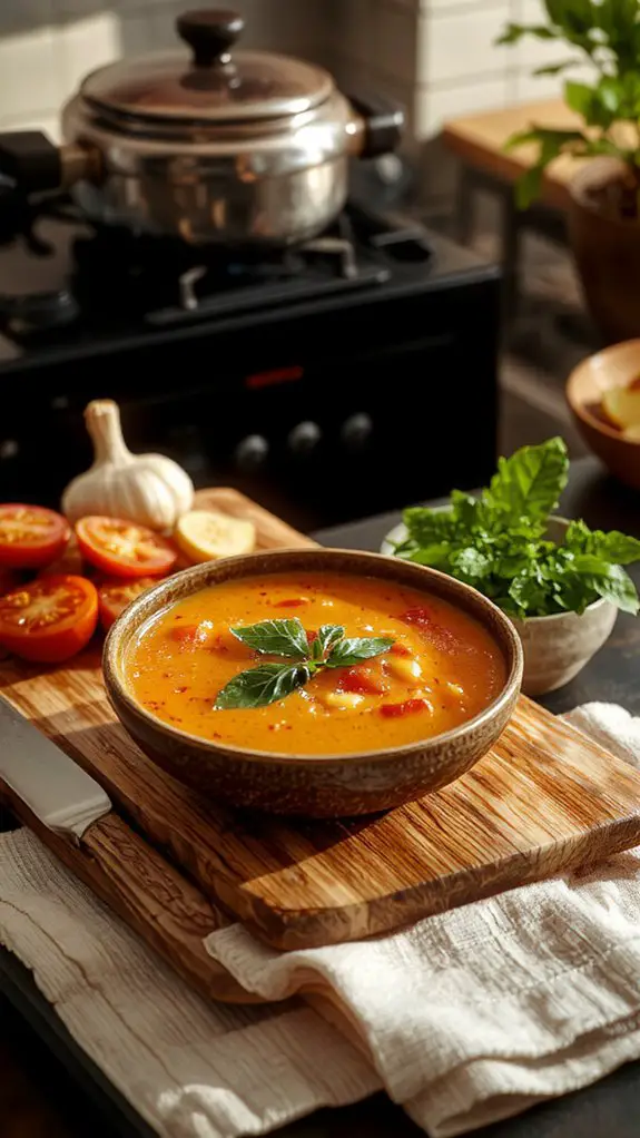 rich creamy tomato soup