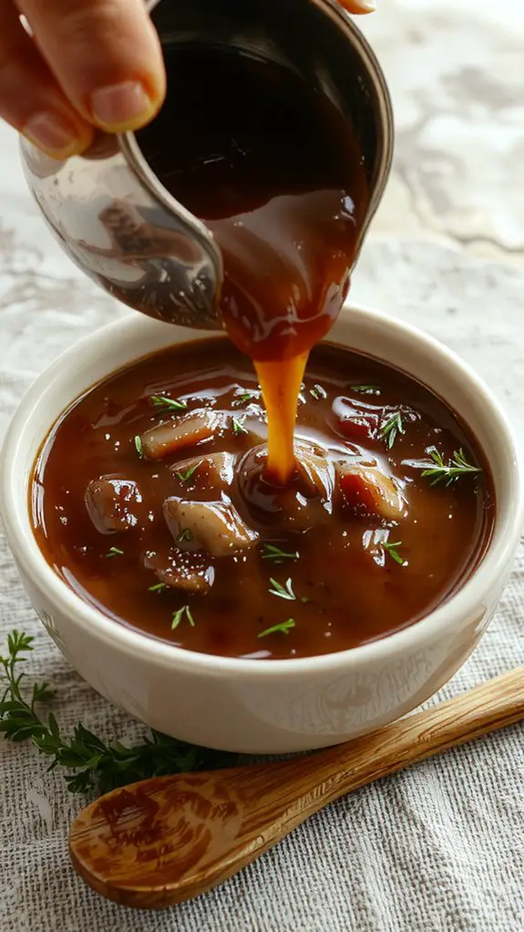 rich flavorful homemade gravy