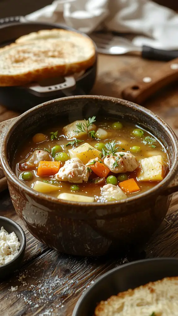 savory chicken stew crafting