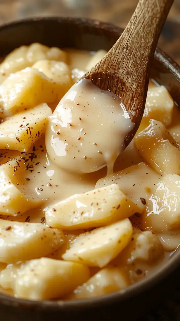 season serve warm milk