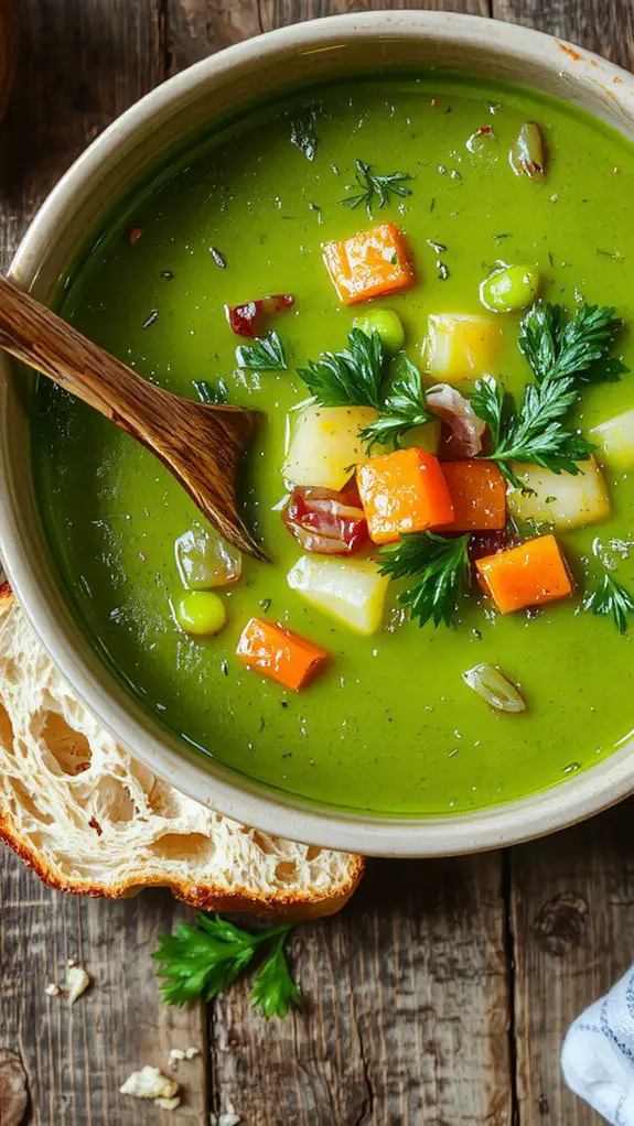 simple pea soup recipe
