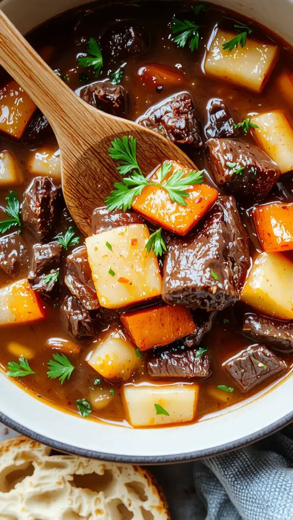 slow cooked comfort food