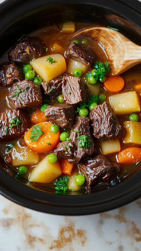 slow cooked rich comfort