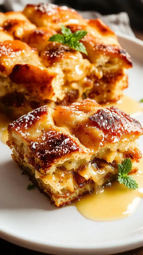 soak bread evenly bake