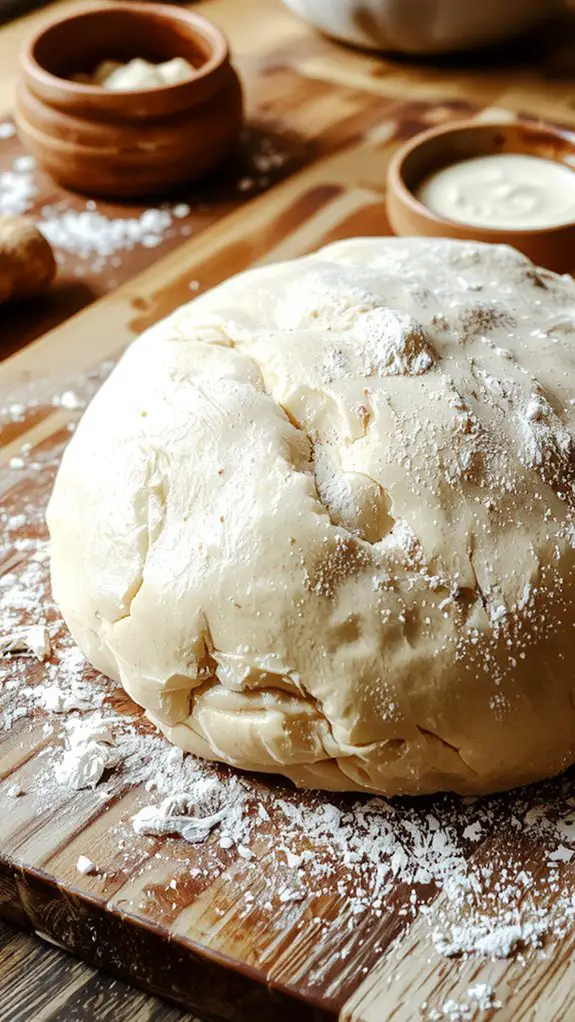 sour dough pizza base