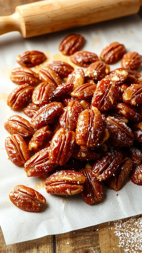 sweet crunchy nutty treat