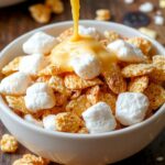 sweet sticky crunchy squares