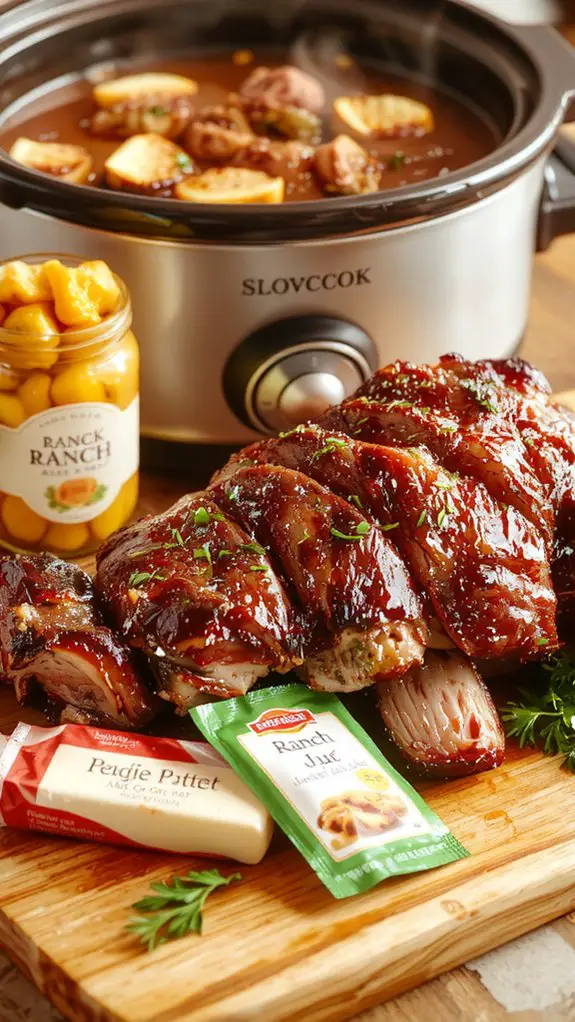 tangy slow cooked beef