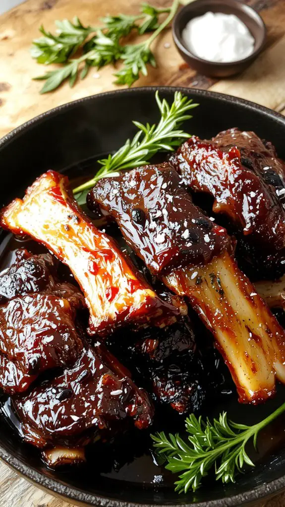 thick rich rib sauce