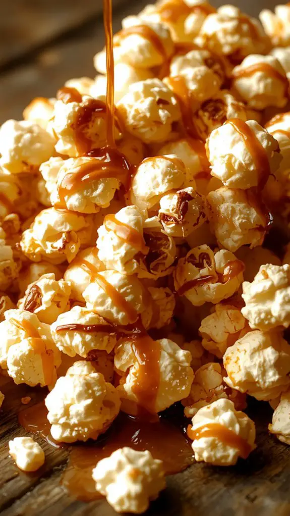 The Best Homemade Caramel Popcorn Recipe 3 bake caramel popcorn evenly