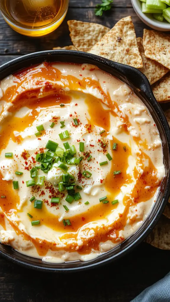 The Best Homemade Easy Buffalo Chicken Dip Recipe 3 bake creamy buffalo dip