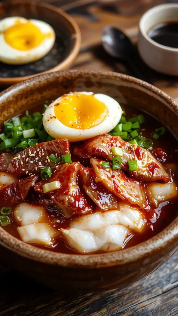 The Best Homemade Gyudon Recipe 3 beef over steamed rice