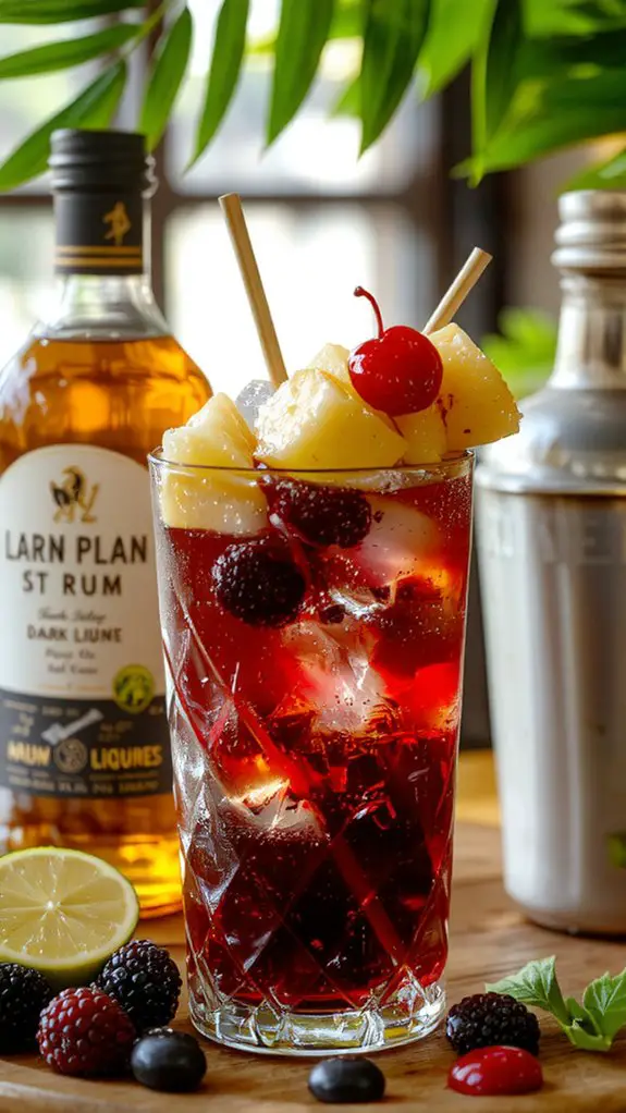 The Best Homemade Rum Runner Recipe 3 blend adjust serve fresh