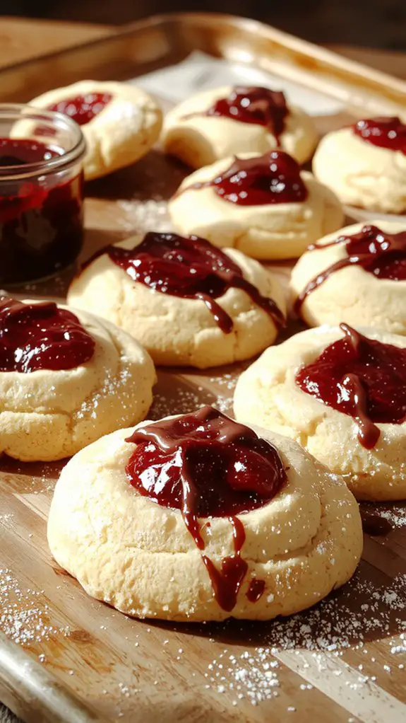 The Best Homemade Thumbprint Cookie Recipe 2 buttery jam filled delights