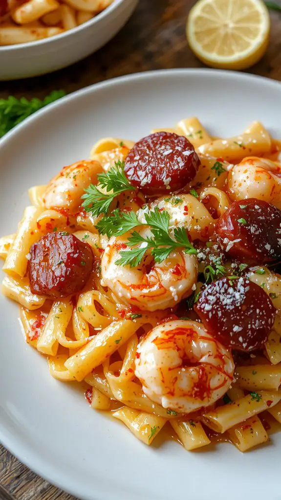 The Best Homemade Cajun Pasta Recipe 3 cajun spice bloom technique