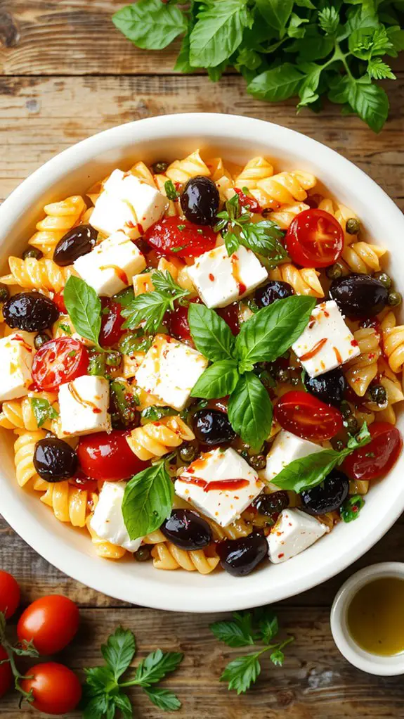 The Best Homemade Pasta Salad Salad Recipe 3 chill mix serve enjoy