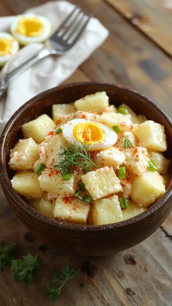 The Best Homemade Potato Salad Recipe Potato Salad Recipe 3 chill season garnish serve