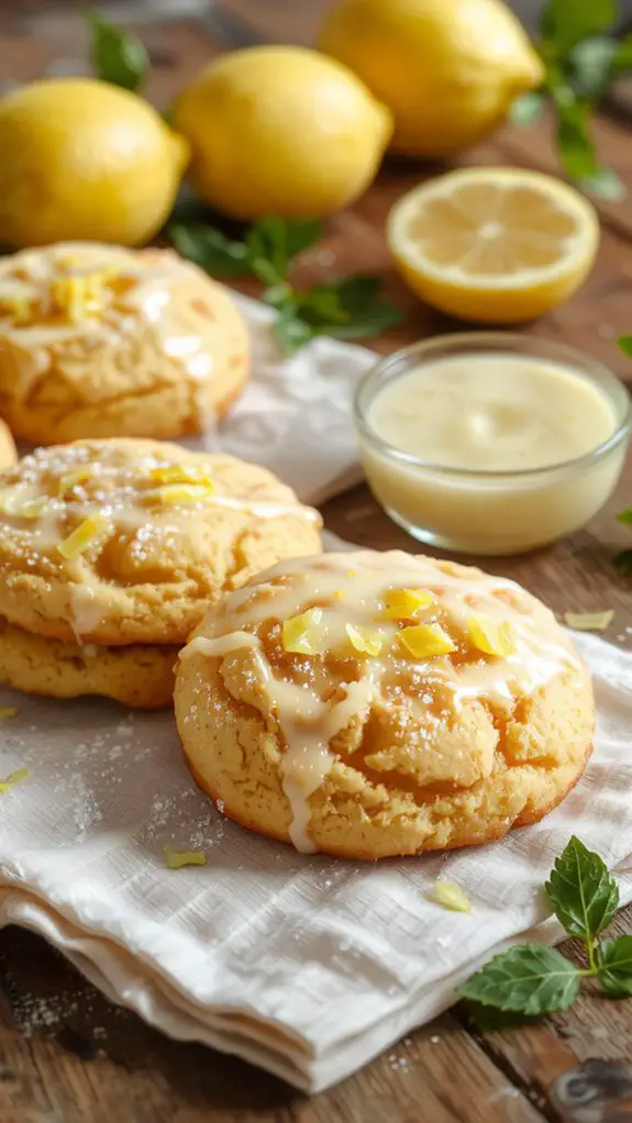 The Best Homemade Lemon Cookie Recipe 3 chill shape bake glaze