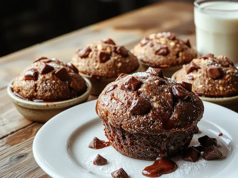 The Best Homemade Olympic Village Chocolate Muffins Recipe 2