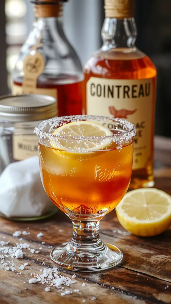 The Best Homemade Sidecar Recipe 2 classic cocktail with brandy