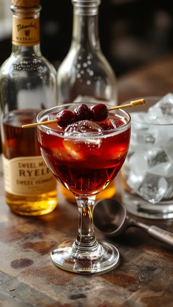 The Best Homemade Manhattan Cocktail Recipe 1 classic whiskey cocktail recipe