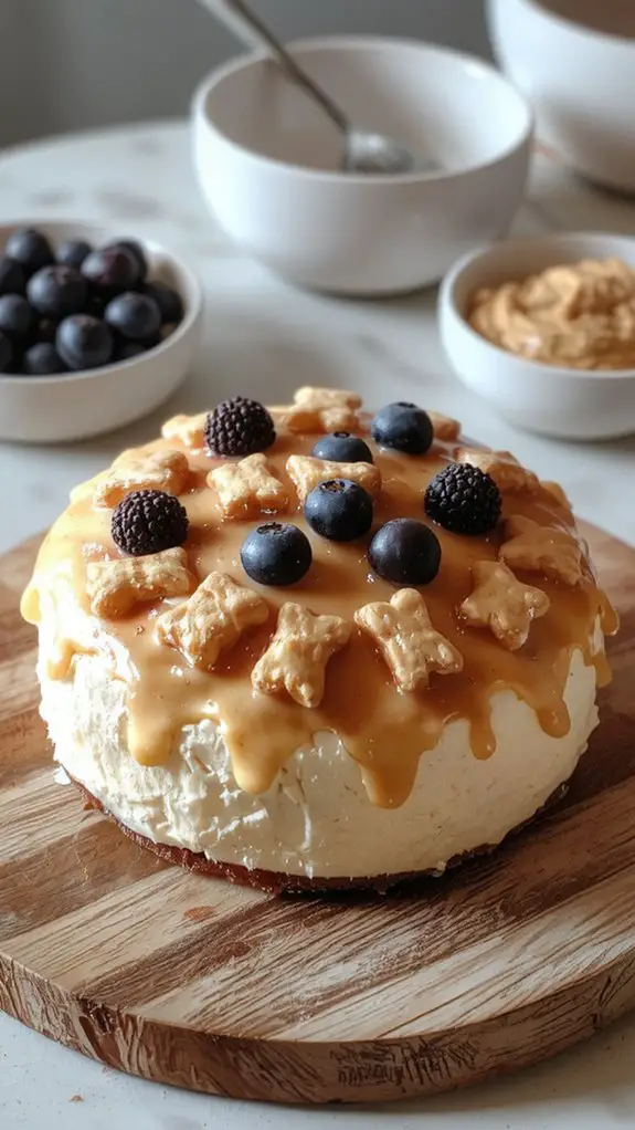 The Best Homemade Dog Cake Recipe 3 cool slice store freeze