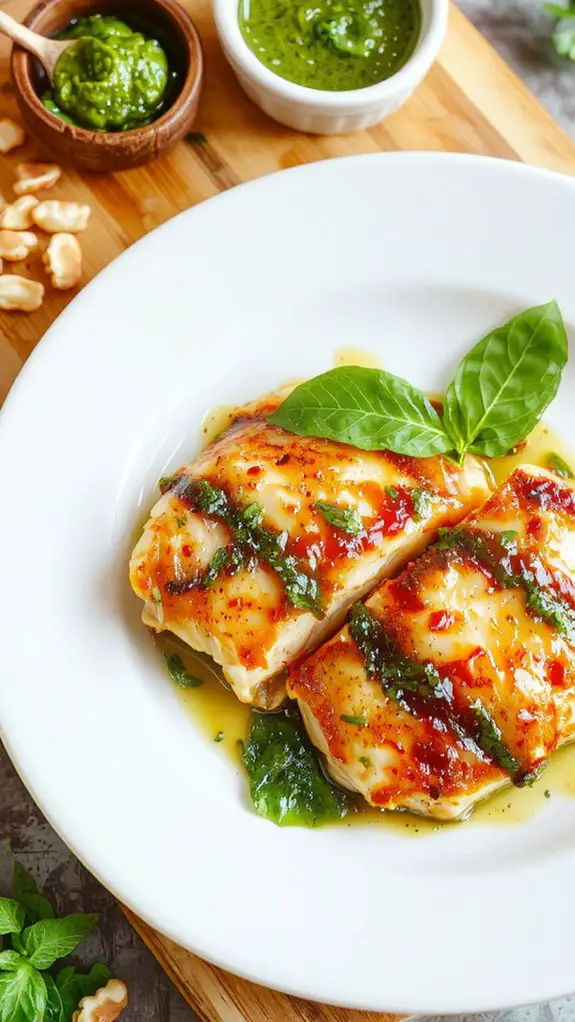 The Best Homemade Pesto Chicken Recipe 6 creamy basil chicken dish