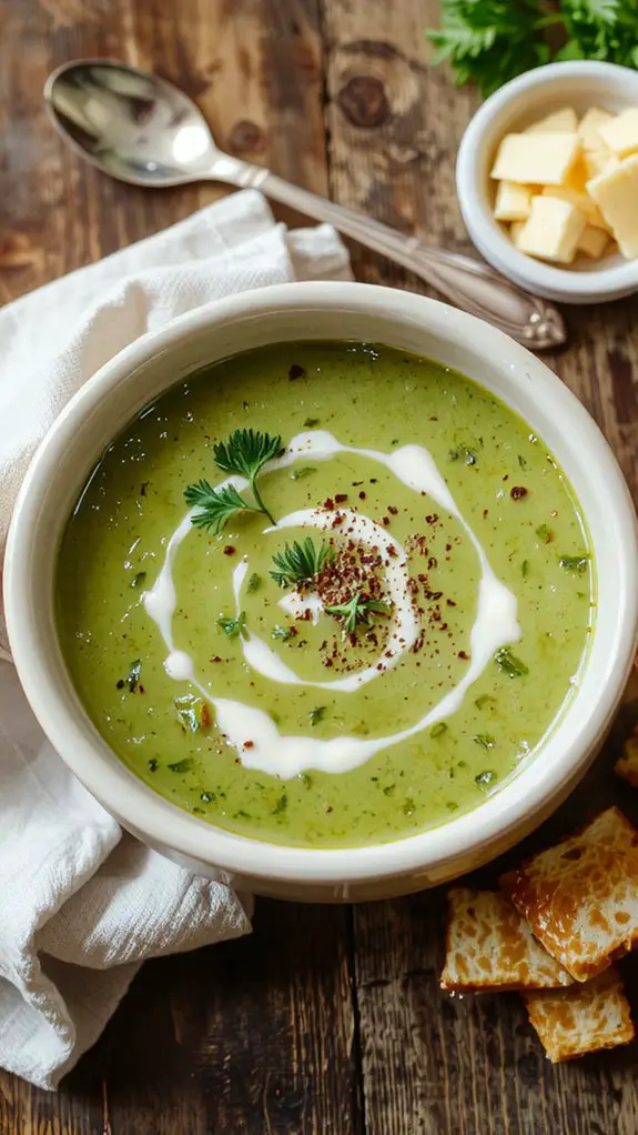 The Best Homemade Broccoli Soup Recipe 1 creamy broccoli soup recipe