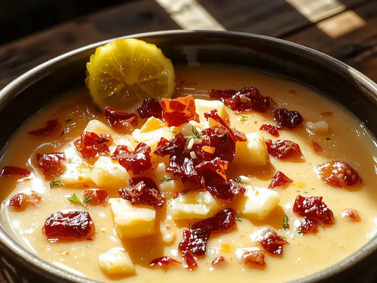 The Best Homemade Cheeseburger Soup Recipe 2