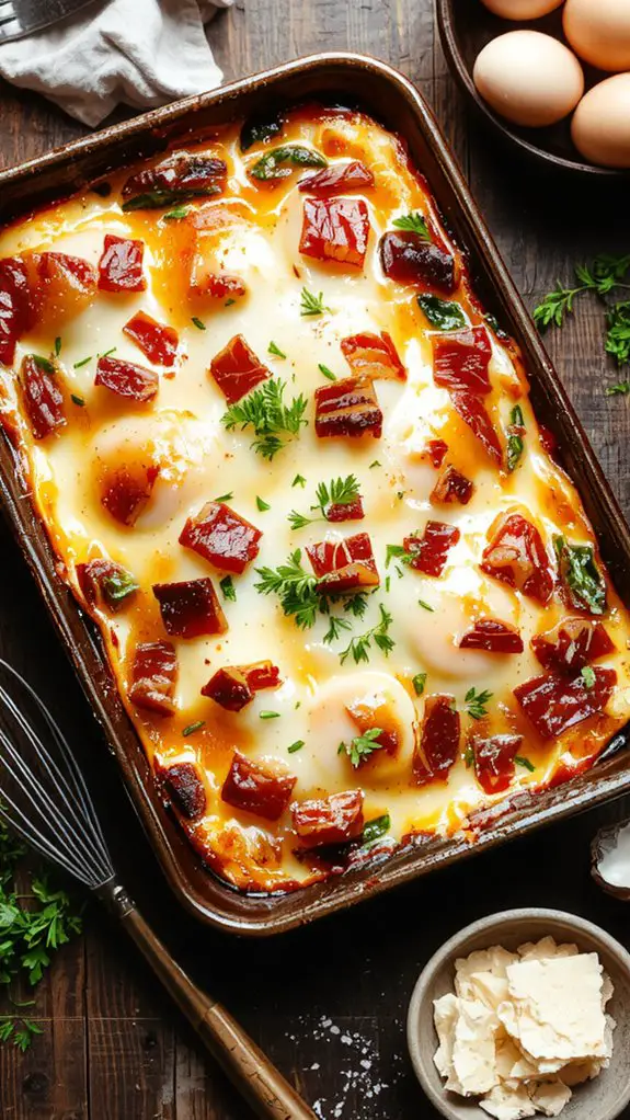 The Best Homemade Egg Casserole Recipe 2 creamy cheesy breakfast bake