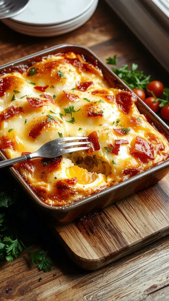 The Best Homemade Egg Casserole Recipe 3 creamy cheesy egg bake