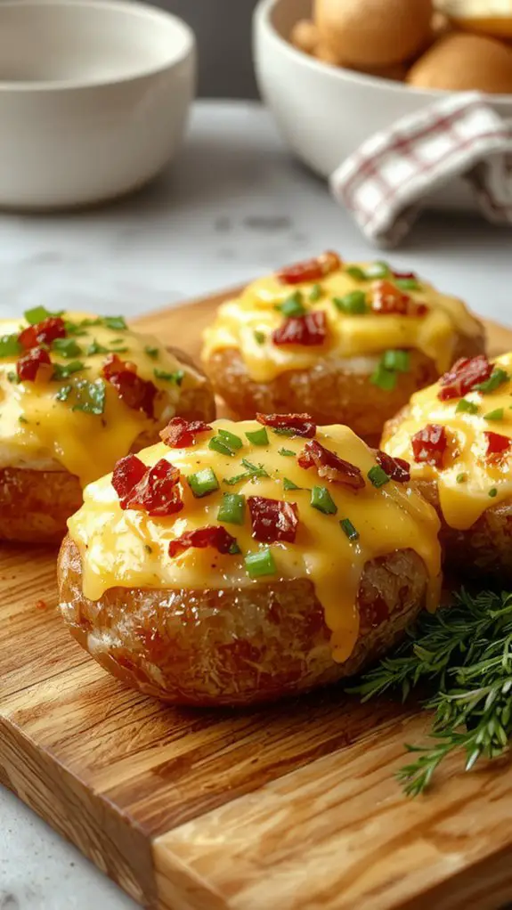 The Best Homemade Twice Baked Potatoes Recipe 1 creamy cheesy potato delight