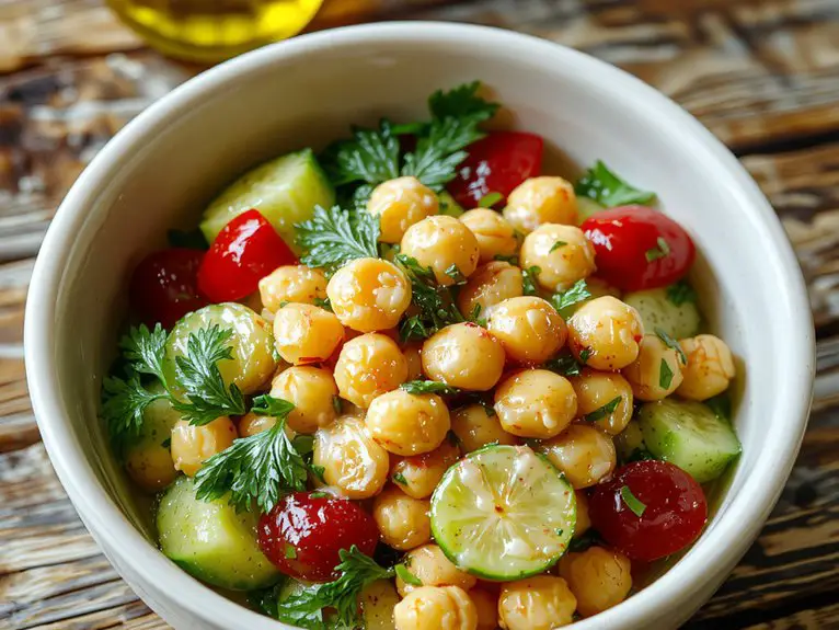 The Best Homemade Chickpea Salad Recipe 2