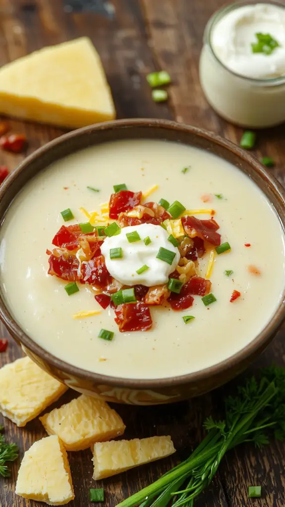 The Best Homemade Baked Potato Soup Recipe 2 creamy comforting potato soup