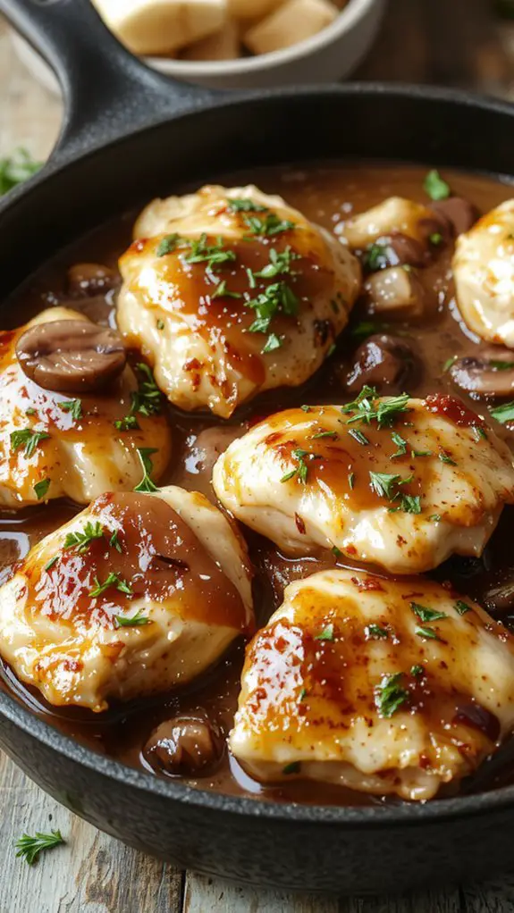 The Best Homemade Smothered Chicken Recipe 5 creamy herbed chicken dish