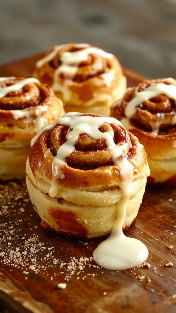 The Best Homemade Cinnamon Roll Icing Recipe 8 creamy sweet cinnamon glaze