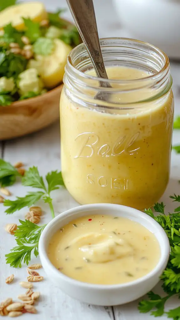 The Best Homemade Honey Mustard Dressing Recipe 3 creamy whisked dressing perfection