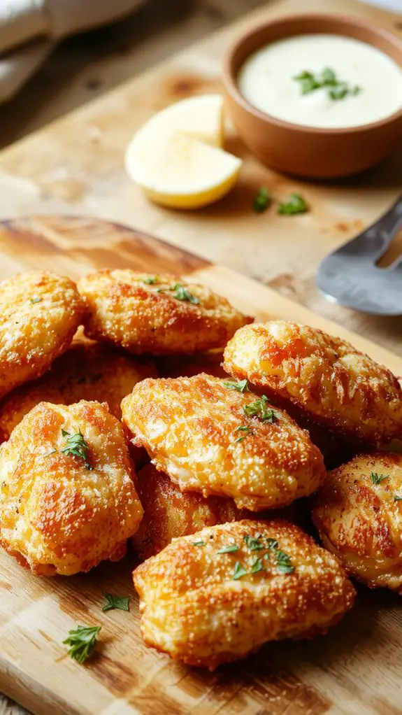 The Best Homemade Chicken Nuggets Recipe 3 crispy breaded chicken nuggets