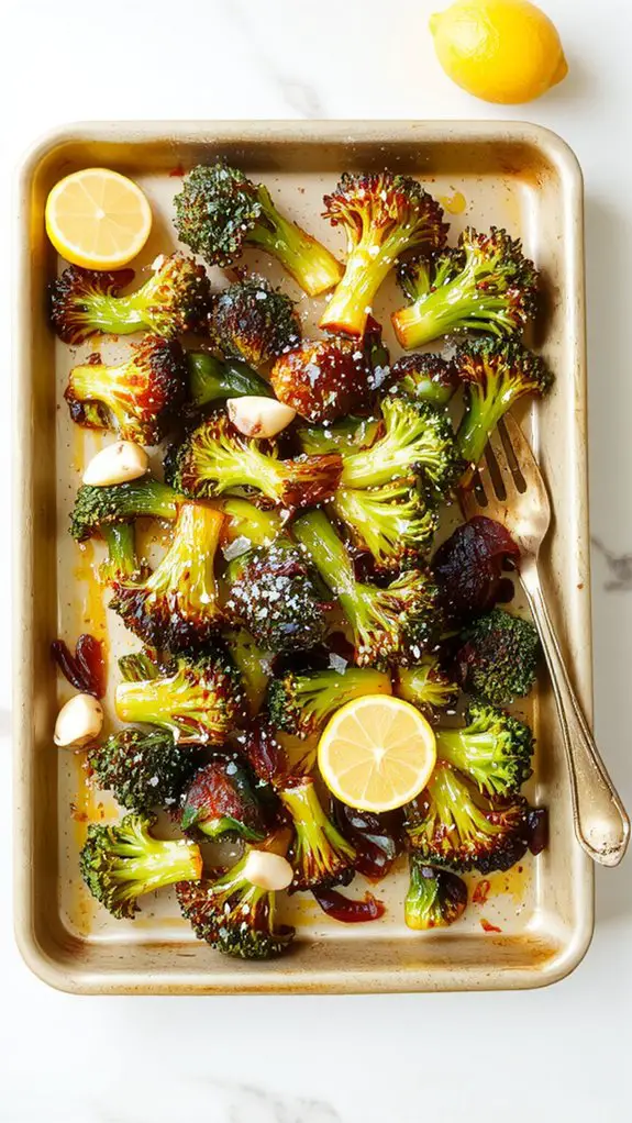 The Best Homemade Baked Broccoli Recipe 3 crispy charred edges perfection