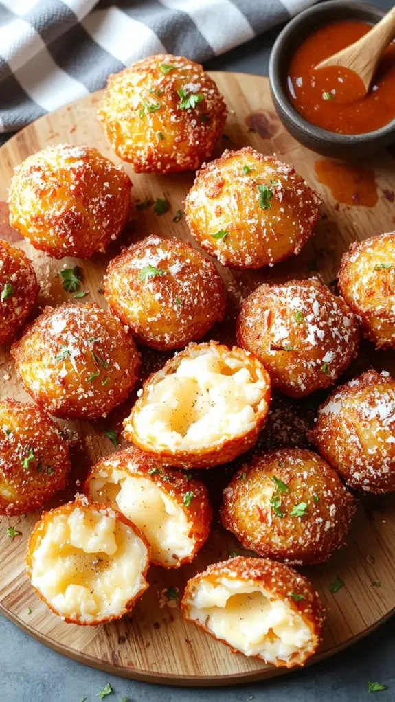 The Best Homemade Arancini Recipe 3 crispy cheesy fried riceballs