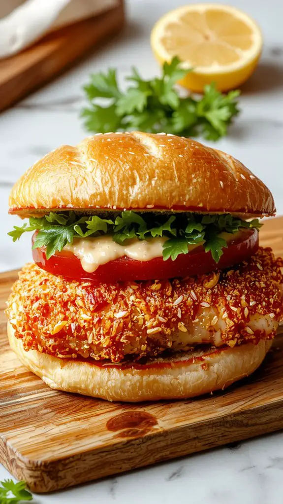 The Best Homemade Chicken Sandwich Recipe 3 crispy golden fried chicken