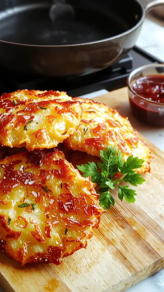 The Best Homemade Hash Brown Recipe 3 crispy golden hash browns