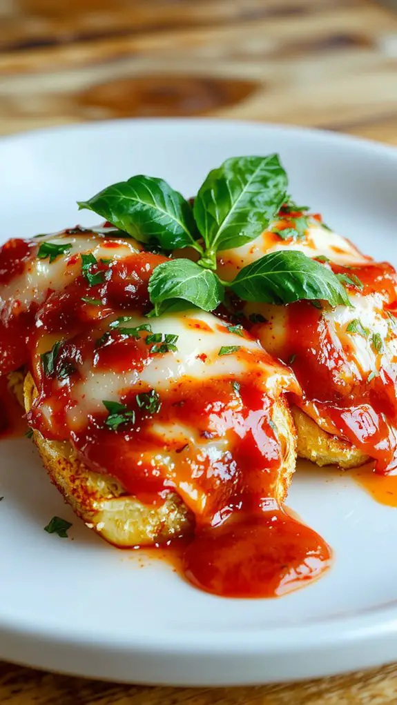 The Best Homemade Eggplant With Parmesan Recipe 3 crispy layered eggplant parmesan