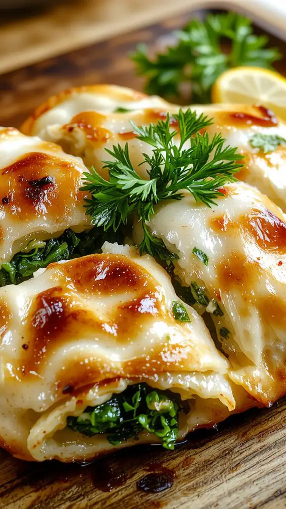 The Best Homemade Spanakopita Recipe 3 crispy phyllo spinach filling