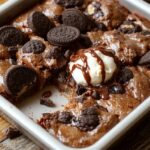 decadent layered chocolate dessert